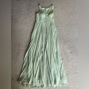Sage Azazie Bridesmaid Dress
